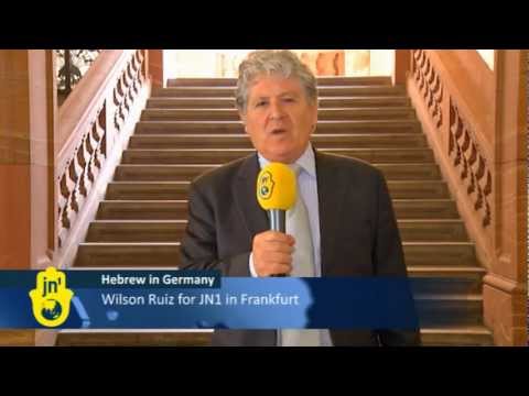 German Students Learning Hebrew at Frankfurt University: Jewish Studies Program a Success