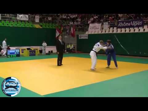 Judo European Cup Juniors Lyon 2013 Final -55kg POLTORAK Pavel (RUS) - KURMASHEV Vitaliy (RUS)