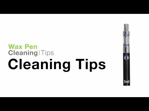 Part of a video titled Wax Pen Cleaning Guide - YouTube