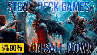 HUGE Steam SALE! 30 Steam Deck Games at CRAZY Prices!
