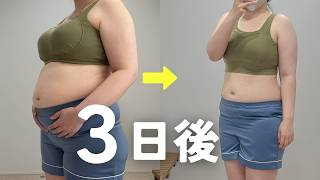 【100日ダイエット】リバウンドした38歳が3日で-3.3kg！激変した方法とやったこと全部