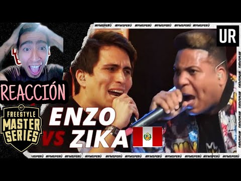 ENZO VS ZIKA (REACCIÓN) + *ANUNCIÓ IMPORTANTE ESPECIAL 5000* | ¡PUNCHLINE VS FLOW!🔥| FMS PERÚ 2020