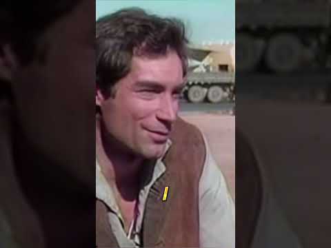 Timothy Dalton talking about Sean Connery on the set of The Living Daylights #jamesbond