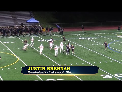 Justin Brennan of Lakes High School is a Talented QB and Two-Sport Star