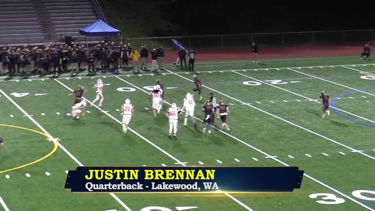 Justin Brennan of Lakes High School is a Talented QB and Two-Sport Star