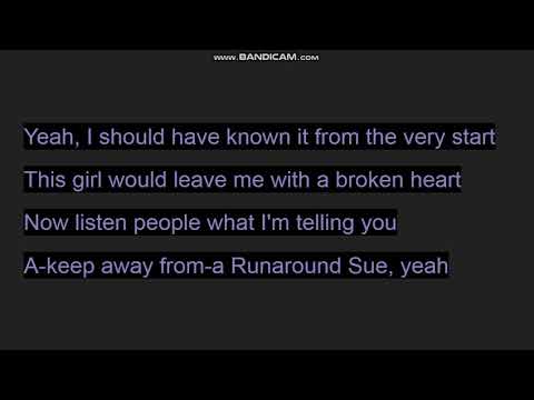 Runaround Sue --Dion--Lyrics