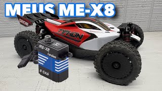 Meus Racing ME-X8 Metal Gear Servo Upgrade For My Typhon Grom