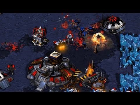 Hyuk 🇰🇷 (Z) vs Sharp 🇰🇷 (T) on Blue Storm - StarCraft - Brood War REMASTERED