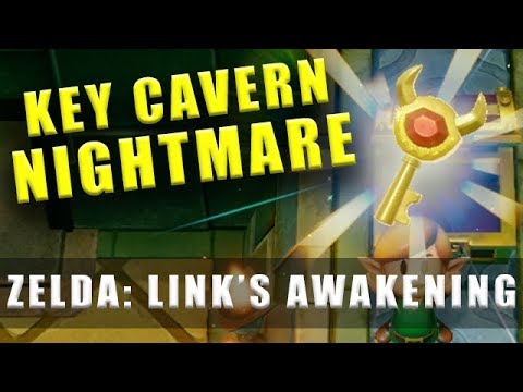 The Legend of Zelda Link's Awakening Switch Key Cavern Nightmare Key - Dungeon/Level 3