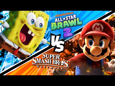 Nick All-Star Brawl 2 vs Smash Ultimate: It's Closer than you Think