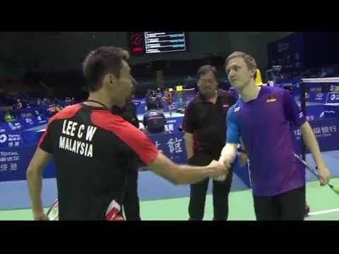 TOTAL BWF Thomas & Uber Cup Finals 2016 | Badminton Day 2/S2- Thomas Cup Grp C- MAL vs GER (Court 2)