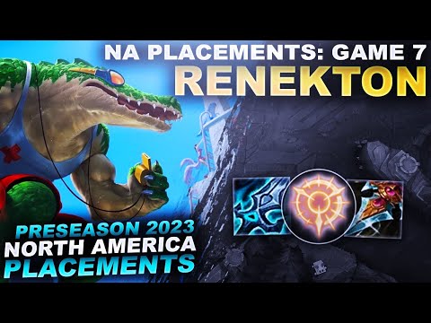 RENEKTON IS BACK? - NA Placements: Game 7 | League of Legends