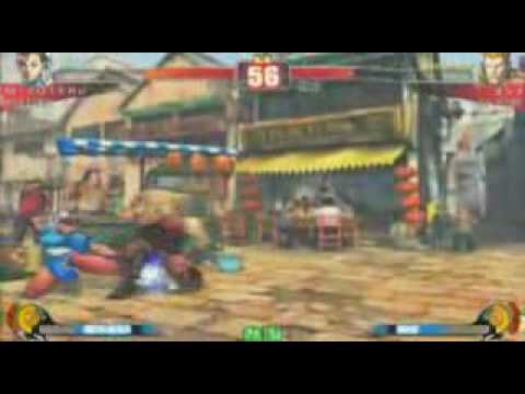 Mizoteru (Chun-Li) vs. Yoshio (Guile)