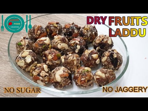 DRY FRUITS LADDU RECIPE / DRY FRUITS LADOO/ NO SUGAR NO JAGGERY/ENERGY DENSE /BEST FOR KIDS & WOMEN