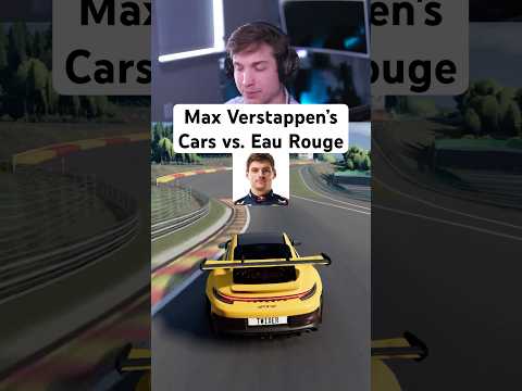Max Verstappen’s Cars vs. Eau Rouge