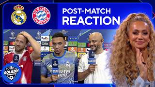 Harry Kane, Trent Alexander-Arnold, & Vincent Kompany react as Bayern beat Real Madrid | UCL Today