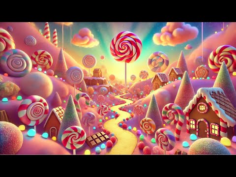 Candy Land Valentine's Day Relaxing Ambience | Lofi Music for Study & Focus