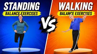 Standing VS Walking Balance Exercises (Which is Better)