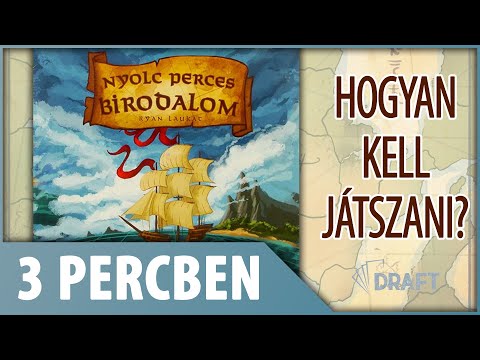3 Percben // A Nyolc Perces Birodalom Játékszabályainak Alapjai - :: DRAFT :: Társasjáték vlog