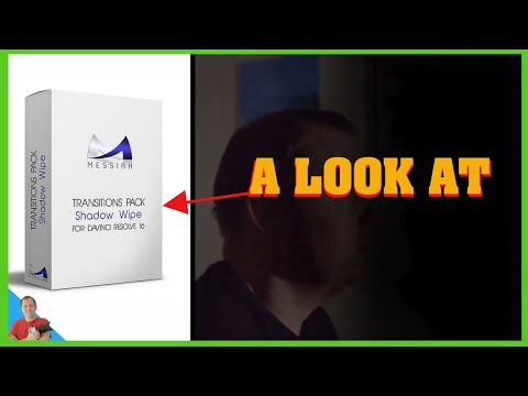 A look at shadow Wipe transitions from Messiah for davinci Resolve 16