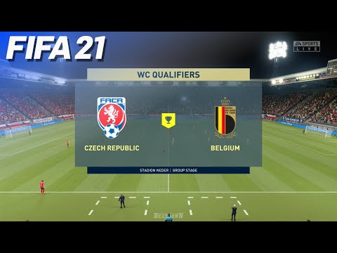 FIFA 21 - Czech Republic vs. Belgium | WC Qualifiers