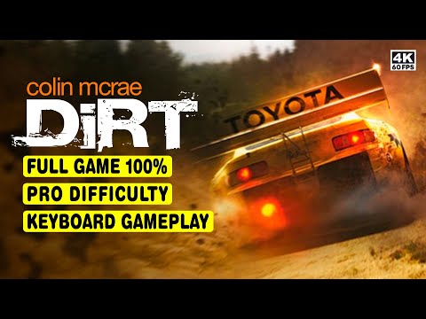 COLIN MCRAE DIRT 4K • 100% CAREER WALKTHROUGH • PRO DIFFICULTY