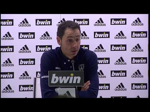 La Liga | Rueda de prensa de Machín tras el RM Castilla - Numancia | 25-11-2012 | J15