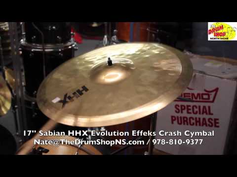 Sabian HHX Evolution Effeks Crash 17'' - The Drum Shop North Shore