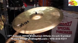 Video thumbnail for Sabian HHX Evolution Effeks Crash 17'' - The Drum Shop North Shore by Nate Morrison Drums