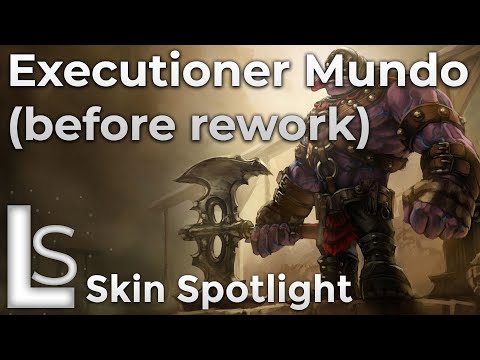 Executioner Mundo - Skin Spotlight - Medieval Collection - League of Legends - BEFORE REWORK