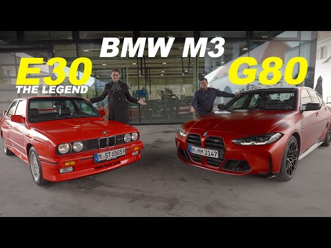 YES!!! BMW M3 E30 vs M3 G80 🏁  legends on stage!