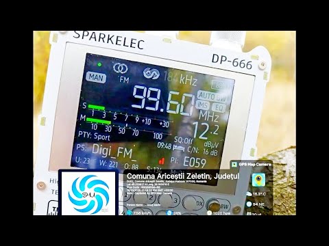 Sparkelec DP-666 ● TEF6686 ● [FM Bandscan ● Test 01 ● Ariceștii Zeletin, Prahova, România]