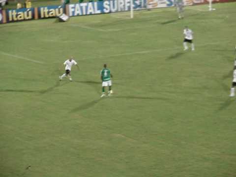 Chance de gol incrível perdida pelo bugre contra os gamás PAULISTÃO 2009