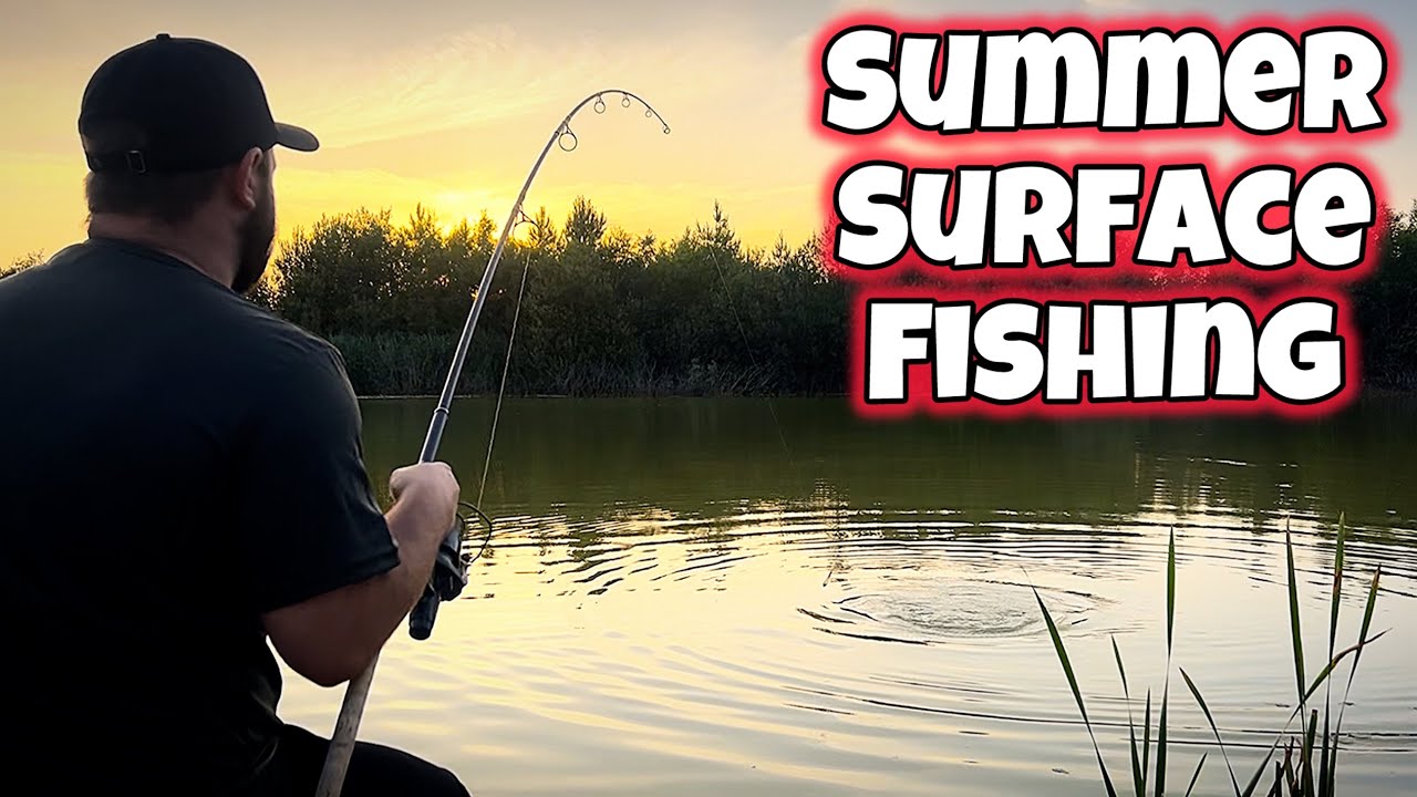 Summer sunset surface fishing!