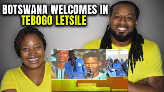 🇧🇼 Botswana welcomes Letsile Tebogo home after the Paris Olympics 2024 | The Demouchets REACT
