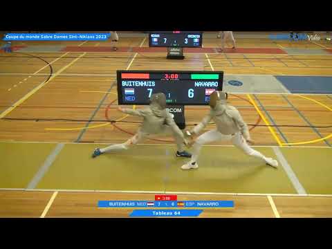 Sint Niklaas World Cup 2023 SWS - L64 - Marleen Buitenhuis NED v Araceli Navarro ESP