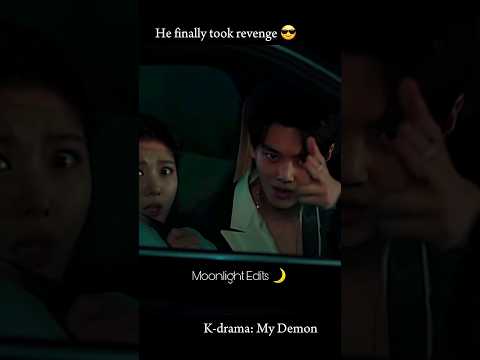 My Demon - Car Scene - He finally sends him to hell 😭 #kdrama #mydemon #action