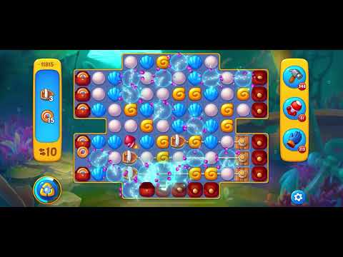 Fishdom level 11815 no boosters フィッシュダム ノーマル