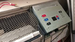 How to reset Amana ptac