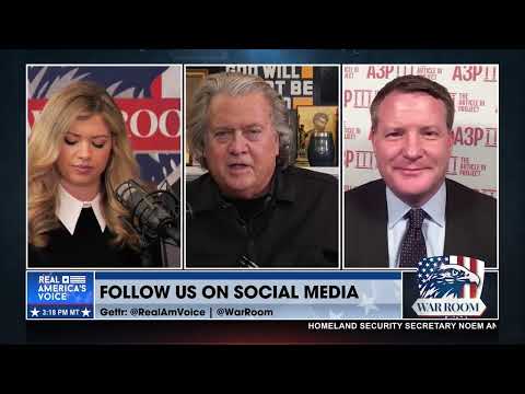 Mike Davis to Steve Bannon: Dem. Activist Judges' Sabotage and Overreach Must Be Stopped.