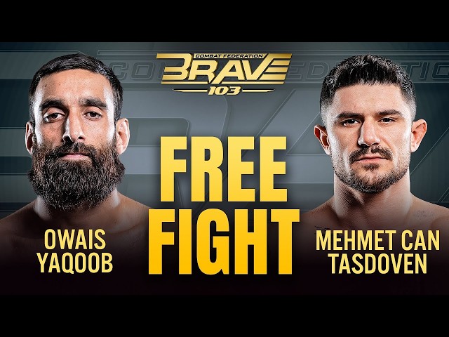 Owais Yaqoob Stops Mehmet Tasdoven | Road to BRAVE CF 107