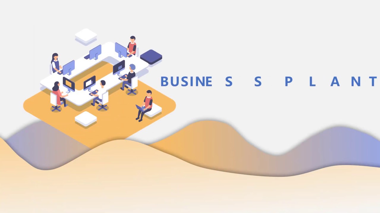 Gradient Style Business Plan PowerPoint Templates