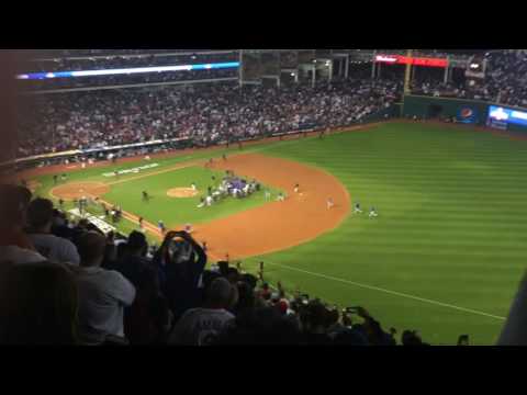 World Series game 7 Cubs vs Indians: Final out CUBS WIN WORLD SERIES!!