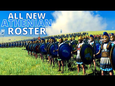 THE BEAUTIFUL NEW ATHENIAN UNITS! - CINEMATIC PREVIEW - RTR Imperium Surrectum [v0.6]