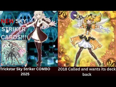 The best Midrange Control deck! Trickstar Sky Striker Combo Post Duelist's Advance