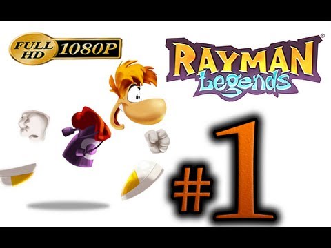 Rayman Legends Walkthrough Part 1 [1080p HD] World 1 FULL - No Commentary