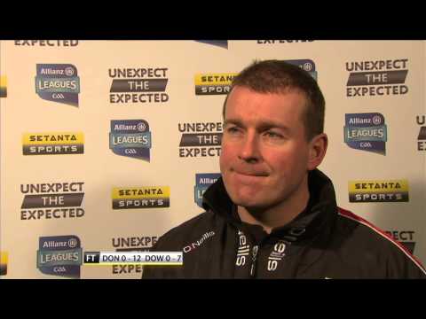 James McCartan post Donegal v Down