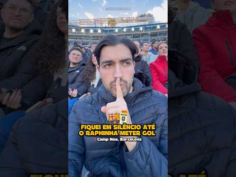 EM SILÊNCIO ATÉ O RAPHINHA FAZER UM GOL 🫢