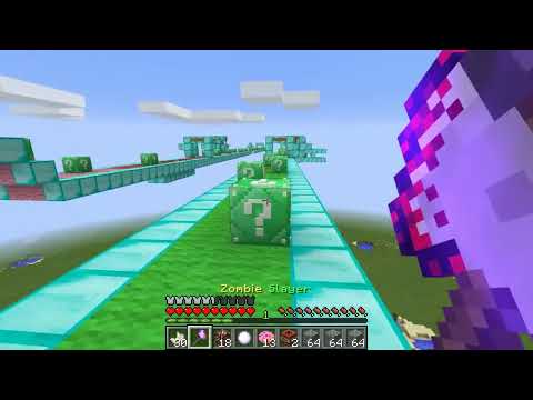 Minecraft  INSANE EMERALD LUCKY BLOCK RACE   Lucky Block Mod   Modded Mini Game mp4
