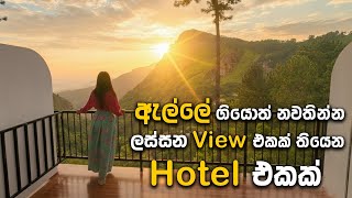 ඇල්ලේ ගිහින් නවතින්න ලස්සන View එකක් තියෙන Hotel එකක් | Belmount Ella | ​@travel